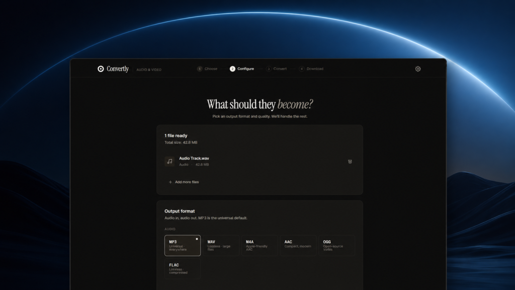 Convertly Audio & Video Converter